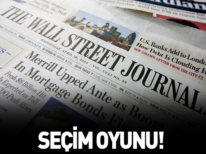 WSJ'nin seçim oyunu