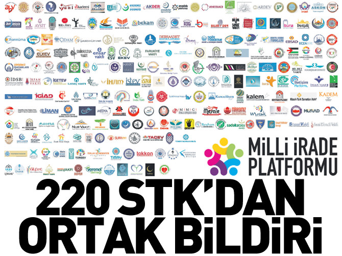 'Biz değerlerimizin tarafındayız' ilanı