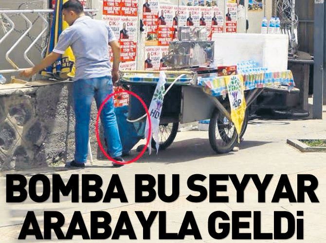 HDP mitingindeki patlamanın zanlısı yakalandı