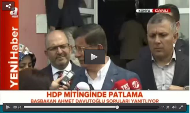 HDP mitingindeki patlamanın zanlısı yakalandı