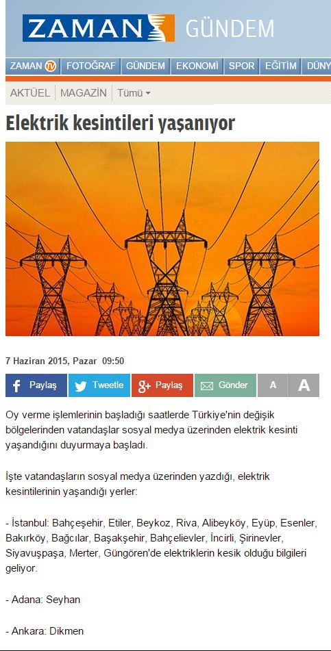 Paralel'in 'Zaman'ından provokatif haber! - 1