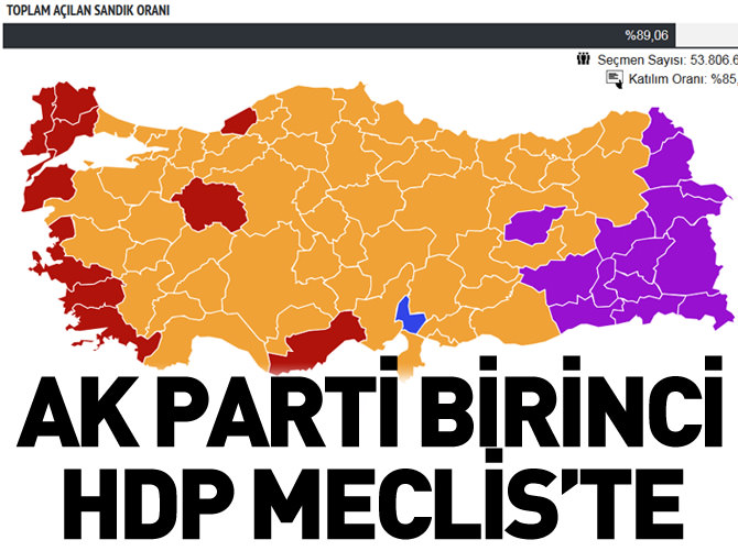 AK Parti birinci HDP Meclis'te