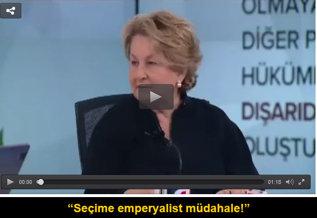“Seçime emperyalist müdahale!”