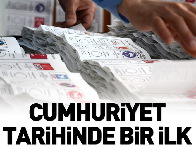 Cumhuriyet tarihinde bir ilk