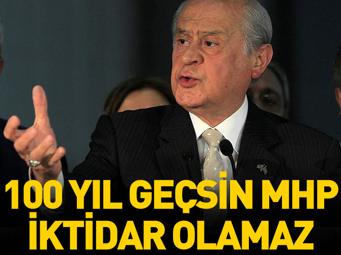 Bakan Yılmaz: '100 yıl geçsin MHP iktidar olamaz'