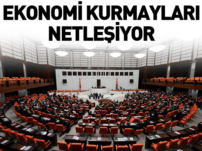 Meclis'in ekonomi kurmayları netleşiyor