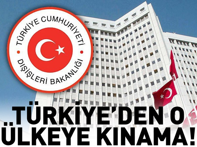 Türkiye Brezilya'yı kınadı