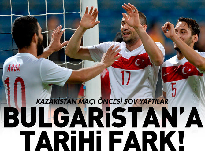 Milliler Bulgaristan'a fark attı