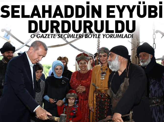 La Repubblica: Selahaddin Eyyübi durduruldu