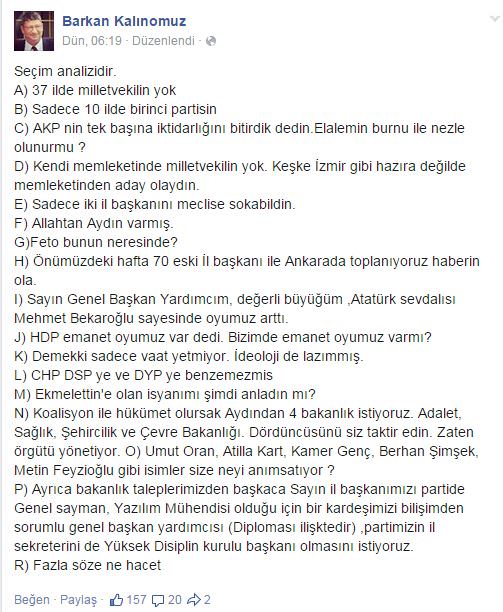 CHP’de isyan başladı