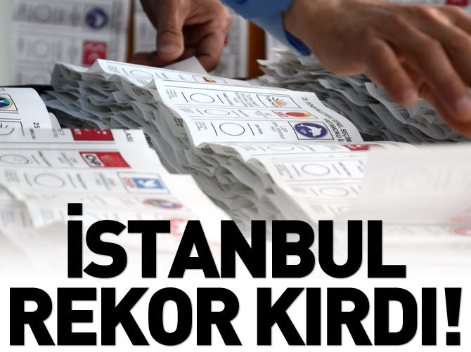 İstanbul seçmeni 'geçersiz oy' rekoru kırdı