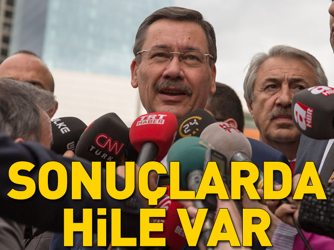 Gökçek: Sonuçlarda hile var