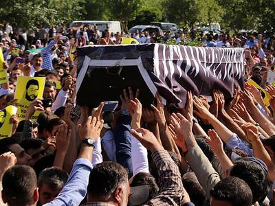 Baran'ın cenazesi Yasin Börü'nün yanına defnedildi
