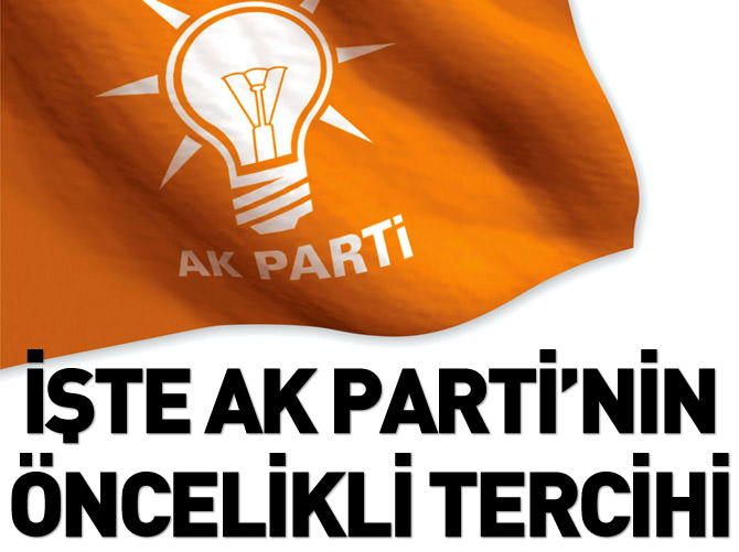Ak Parti’de öncelikli tercih koalisyon