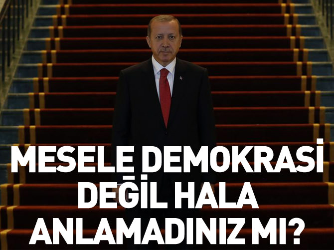 Kirli ittifakın yeni hedefi Erdoğan