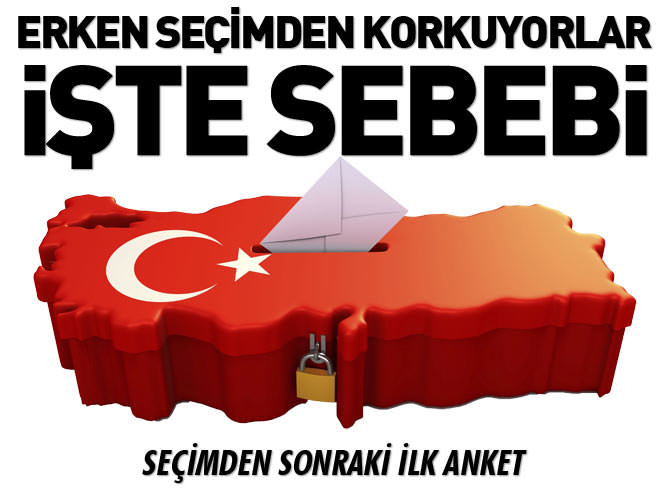 İşte seçimden sonraki ilk anket!