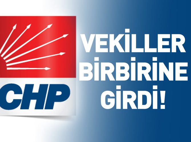 CHP'li vekiller Twitter'da birbirine girdi!
