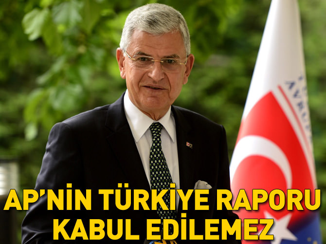 "AP'nin Türkiye raporunu kabul etmiyoruz"