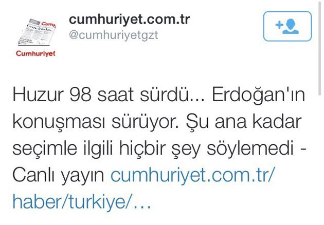 Cumhuriyet iyice terbiyesizleşti!