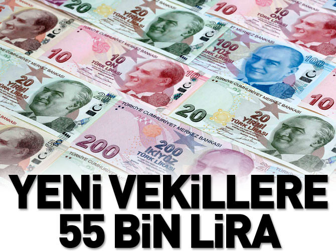Yeni vekiller 15 Temmuz’da 55 bin lira alacak