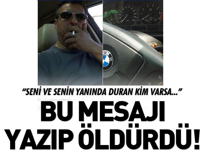 Sosyal medyada tehdit edip öldürdü!