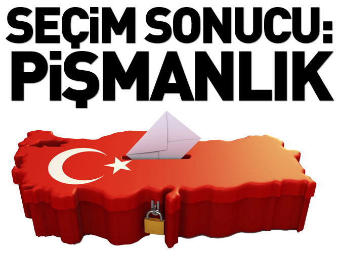 Seçim sonrası anketinden 'büyük pişmanlık' çıktı
