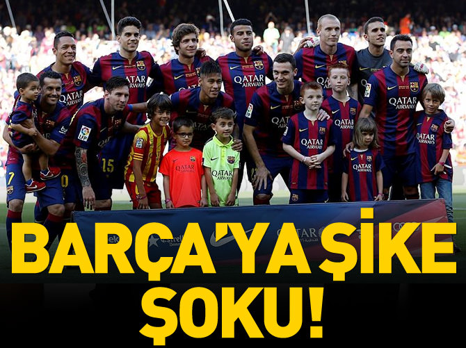 Barcelona'ya şike şoku!
