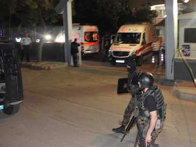 Gaziantep'te polise ateş açıldı: 2 yaralı