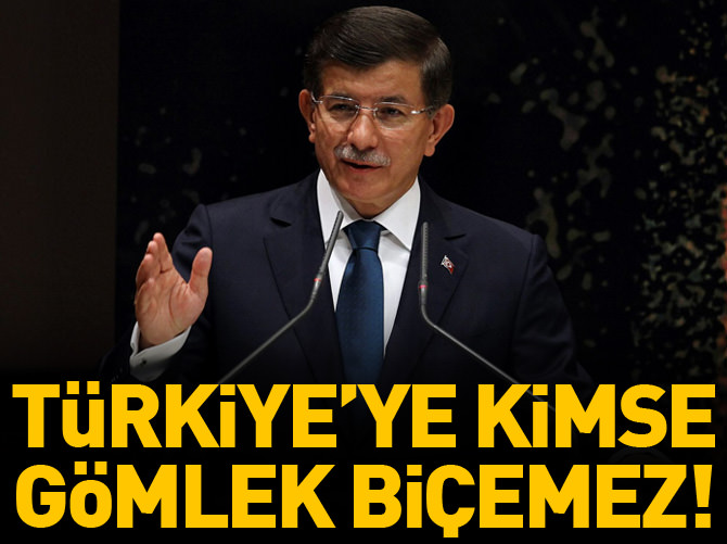 Türkiye'ye gömlek biçilmesine izin vermeyiz