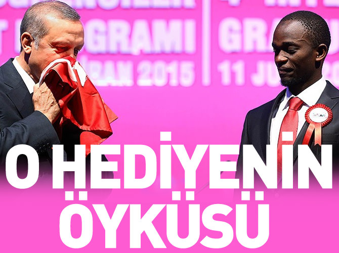 Ugandalı Jamil'in Erdoğan'a hediyesinin öyküsü