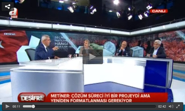 "Kandil silah bırakmazsa çözüm süreci biter" - 1