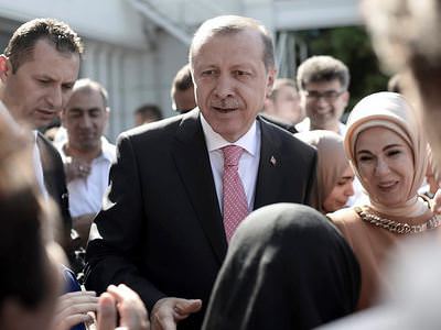 Erdoğan nikah şahidi oldu