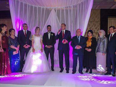 Cumhurbaşkanı Erdoğan nikah şahidi oldu