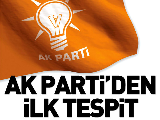 Ak Parti’den 7 Haziran’a dair ilk tespit