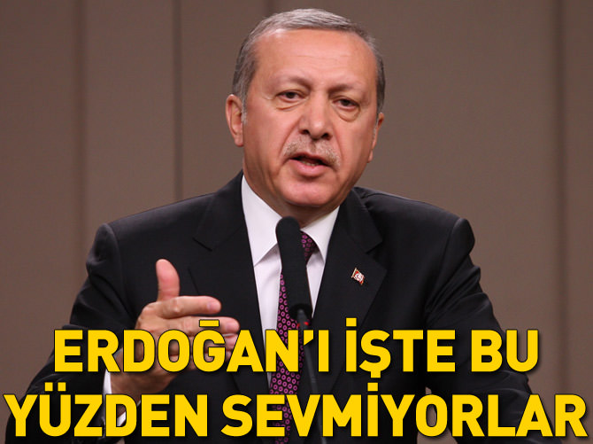 İşte Erdoğan'ı bu yüzden sevmiyorlar!