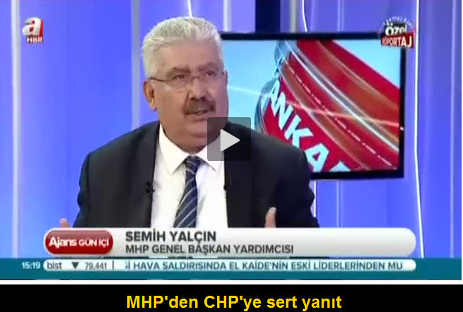 MHP Genel Başkan Yardımcısı Semih Yalçın: Demokrasilerde kapı kapanmaz