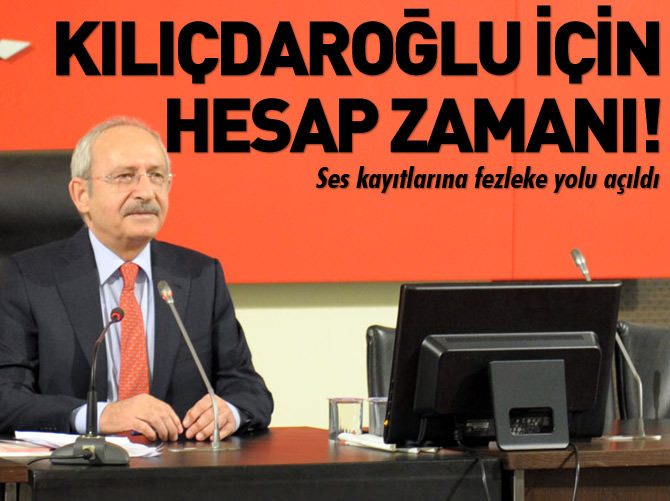 Ses kayıtlarına fezleke yolu açıldı