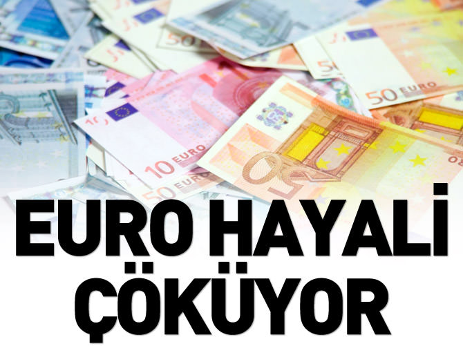 Euro çöküşün eşiğinde