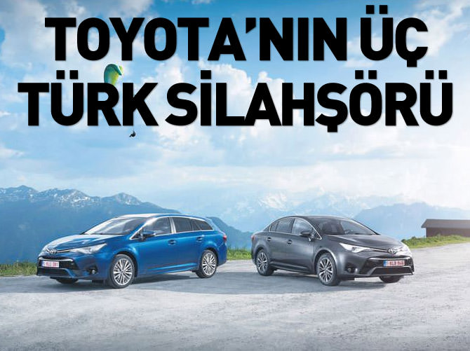 Toyota'nın üç Türk silahşörü