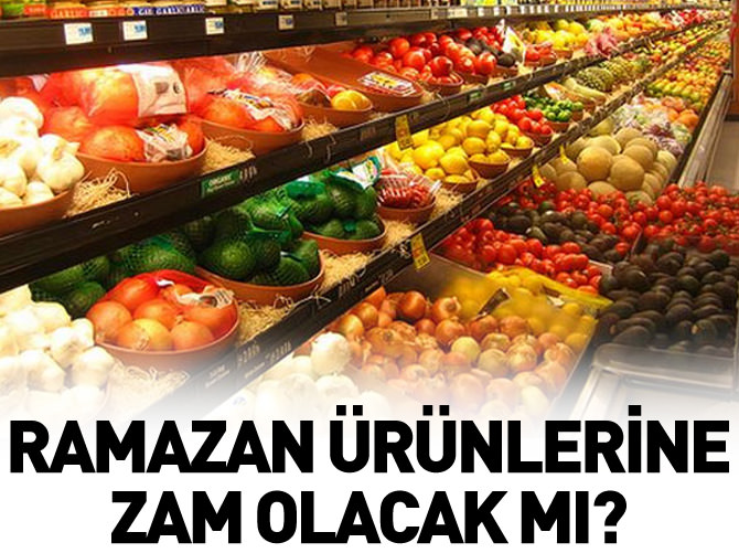 "Yerel marketlerde ramazanda gıda ürünlerine zam yok"