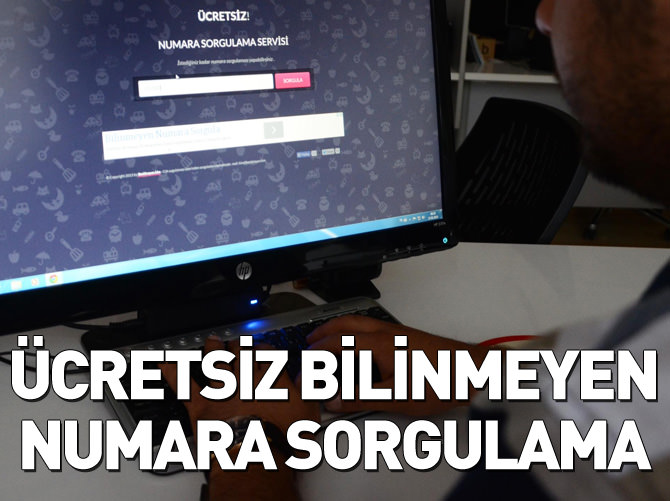 RENCI NUMARA SORGULAMA SERVISI visual data 8