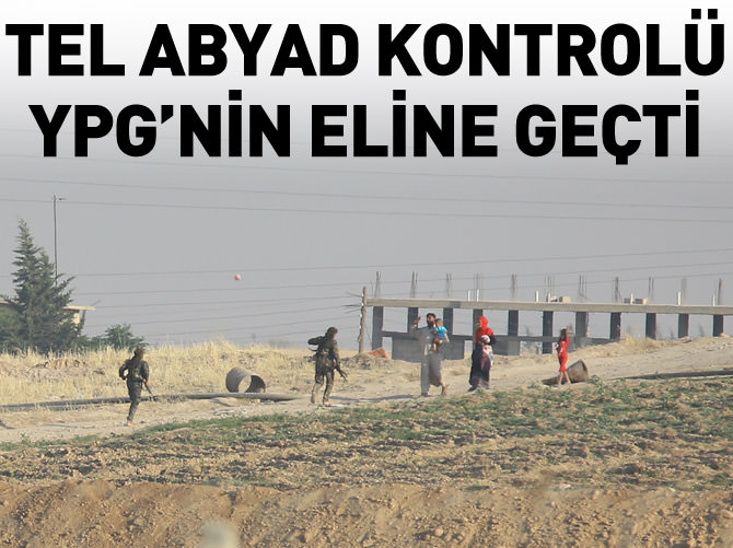 Suriyeli Kürt gruplar Tel Abyad'ı kontrol altına aldı