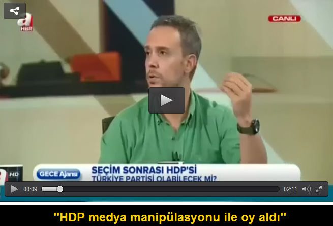 Melih Altınok: HDP medya manipülasyonu ile oy aldı