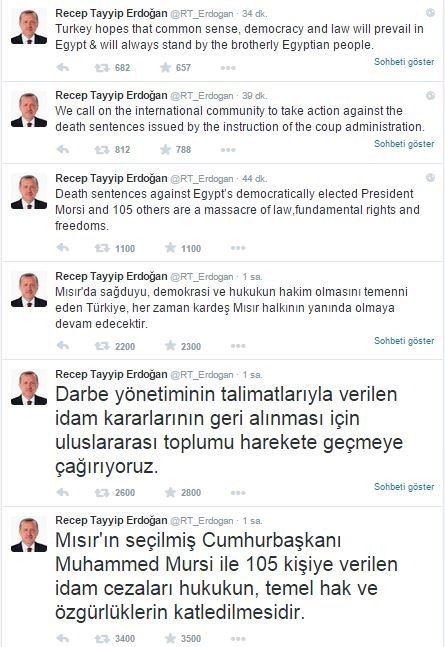 Erdoğan Twitter'dan seslendi - 1