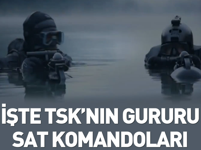 TSK'nın gururu SAT komandoları