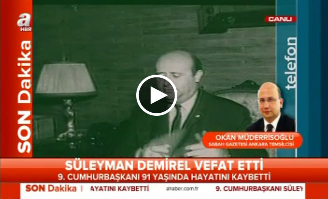 Süleyman Demirel vefat etti!