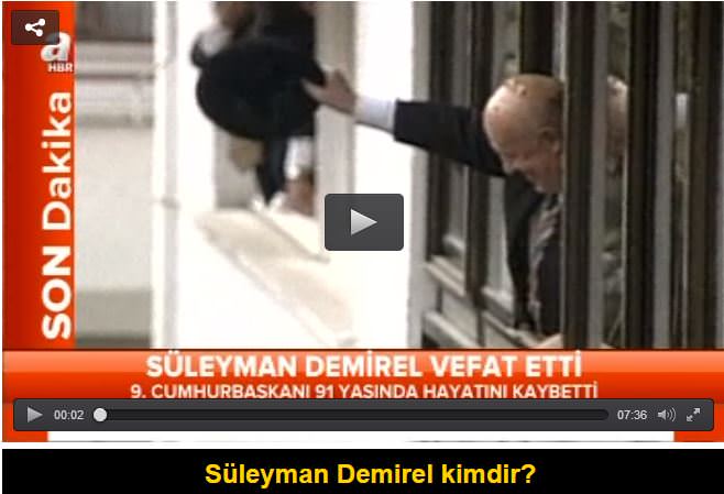 Süleyman Demirel vefat etti!