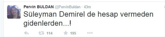 Pervin Buldan'dan tepki çekecek Demirel mesajı - 1