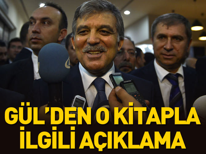 Abdullah Gül'den 'kitap' açıklaması