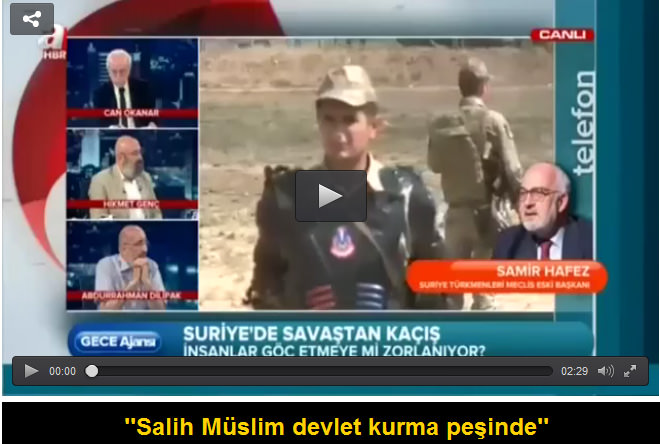 Samir Hafez: Salih Müslim devlet kurma peşinde